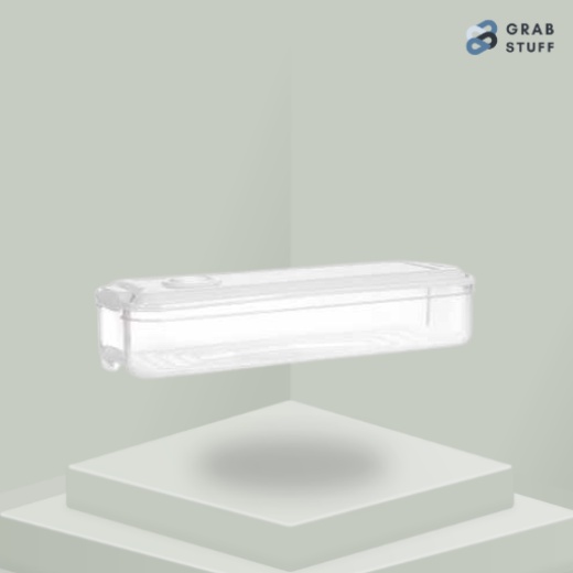 Kotak Kontainer Makanan Kulkas Storage Box Drain Hole / Kotak Kontainer Makanan Kulkas Storage Box Kotak Penyimpanan Kulkas / Kotak Tempat Ikan Di Kulkas Kotak Tempat Sayuran Dalam Kulkas Kontainer Box Plastik Murah Tebal / Kotak Makanan Kontainer Kulkas