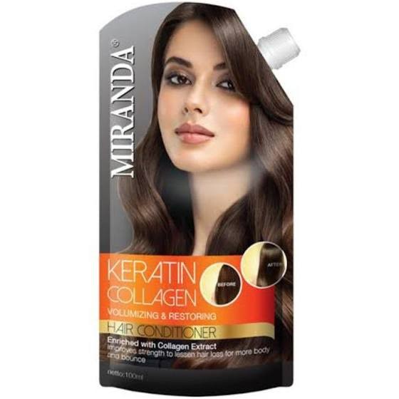 Miranda Keratin Collagen Hair Conditioner - Sachet 100 ml