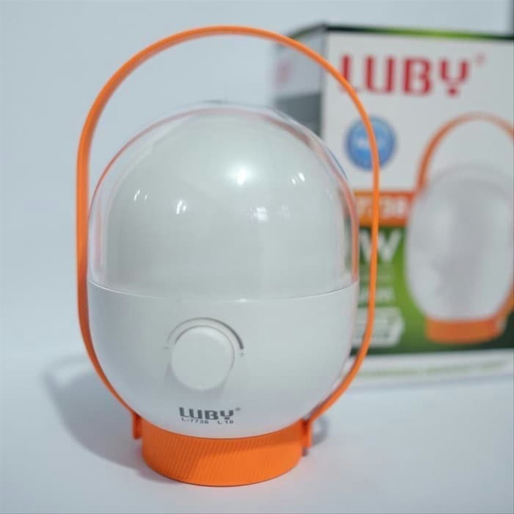 Luby L7738 Lampu Darurat 6w Dimmer Emergency Lamp Light Led L-7738