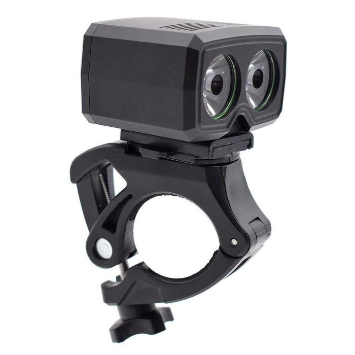 Headlamp Lampu Sepeda Gunung Lipat Polygon USB Recharger ZACRO Y15