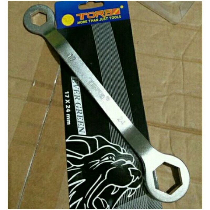Kunci Tutup Klep 17 - 24 Valve Cover Wrench Kunci Ring 17 - 24 Kunci Rodai Motor Kunci Tutup Oli-Tora TEKUK