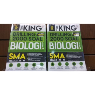 Jual Buku The King Drilling Soal Biologi Sma Kelas X Xii Xxi