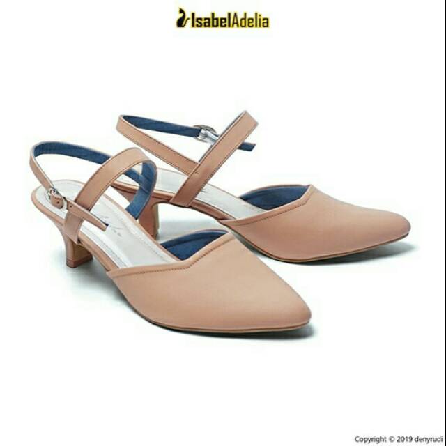 Isabel Adelia Sepatu Hak Tali Wanita FO SC KIMIKO