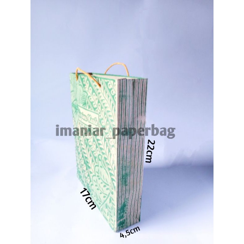 

PAPER BAG K01 K02 | TAS TERIMA KASIH | TAS KERTAS 17 x 4,5 x 22 cm