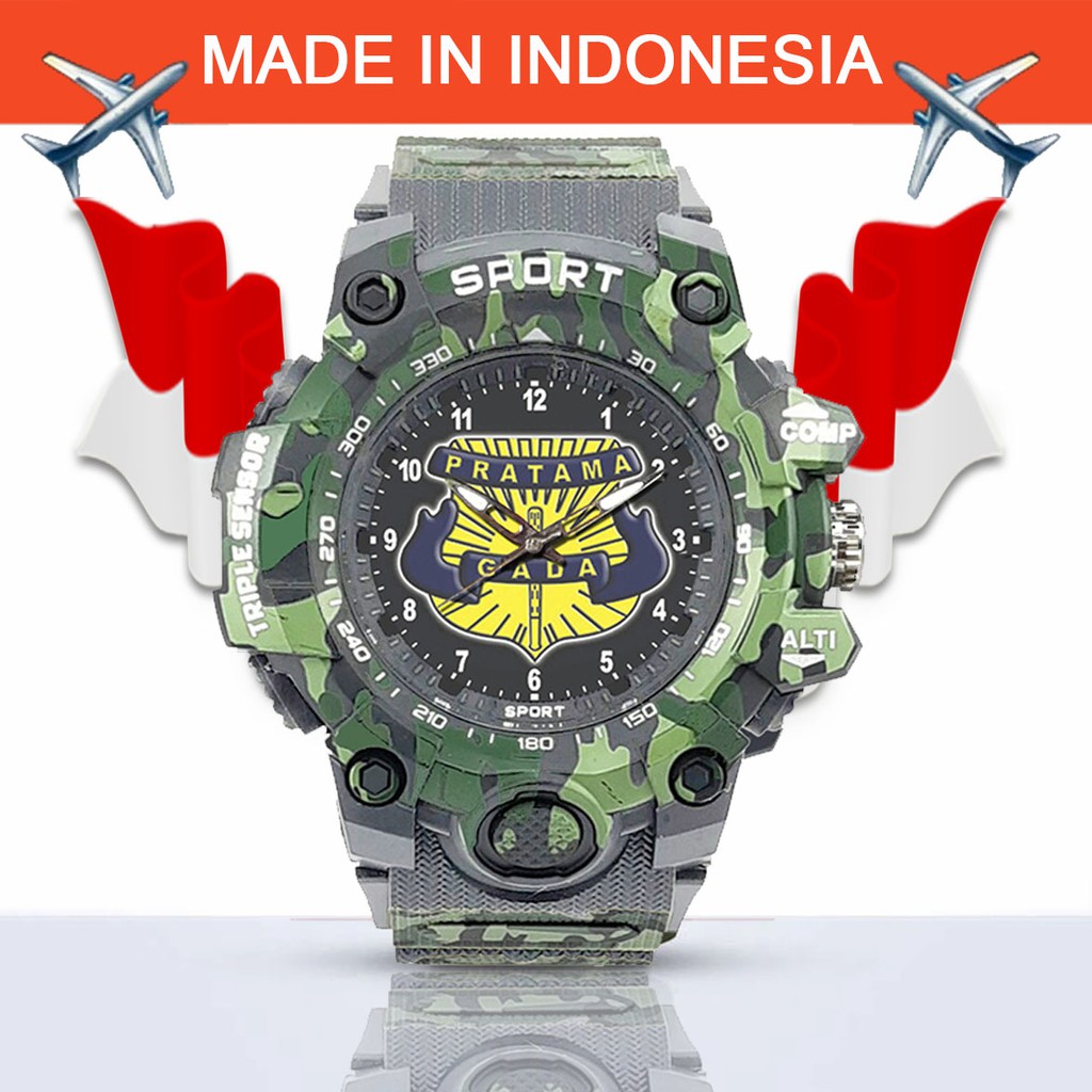 (EXCLUSIVE) JAM TANGAN GADA PRATAMA -SECURITY ARMY ABU ABU 1