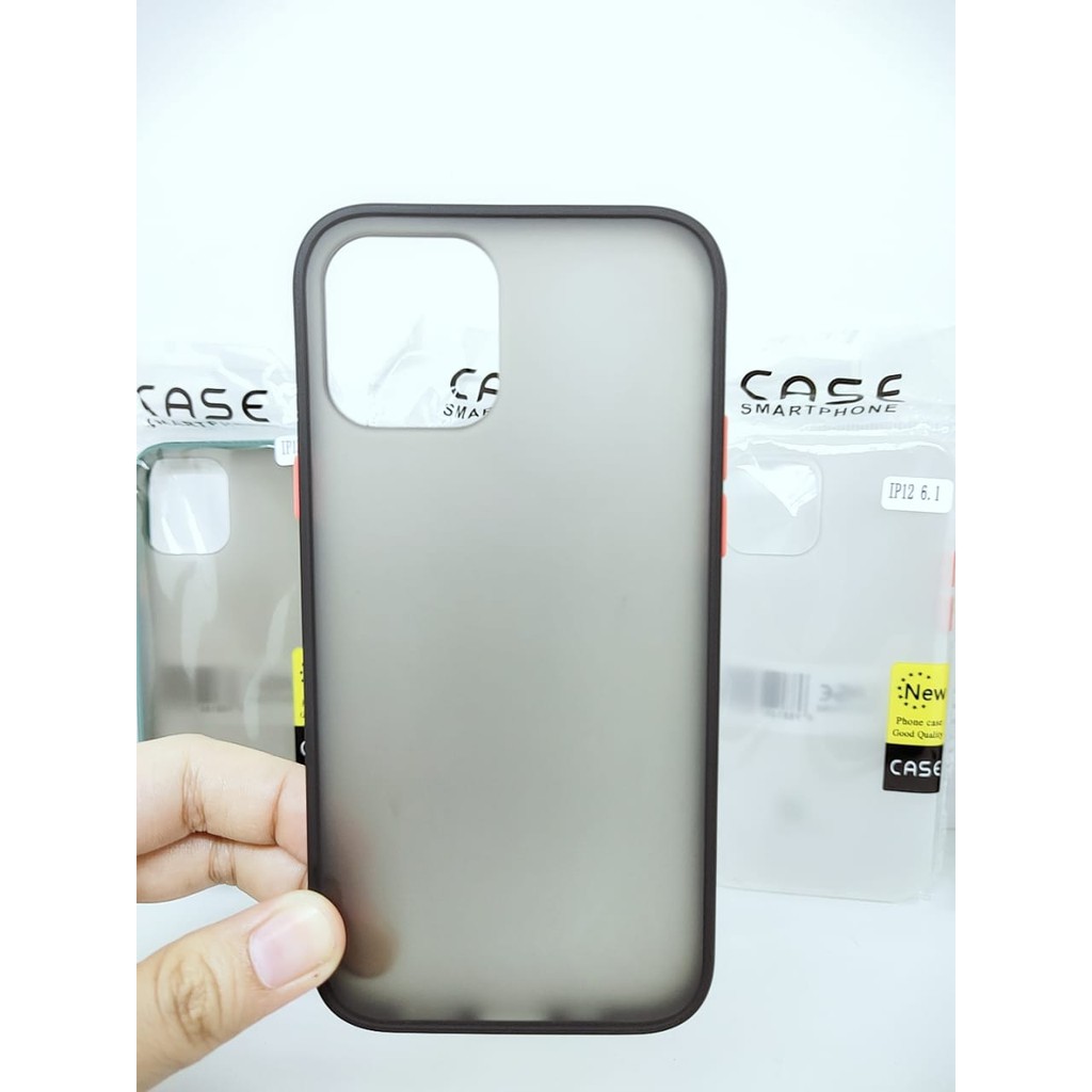 Bumper AERO CASE iPhone 12 12 Pro 6.1 inch Hardcase My Choice List Warna Matte