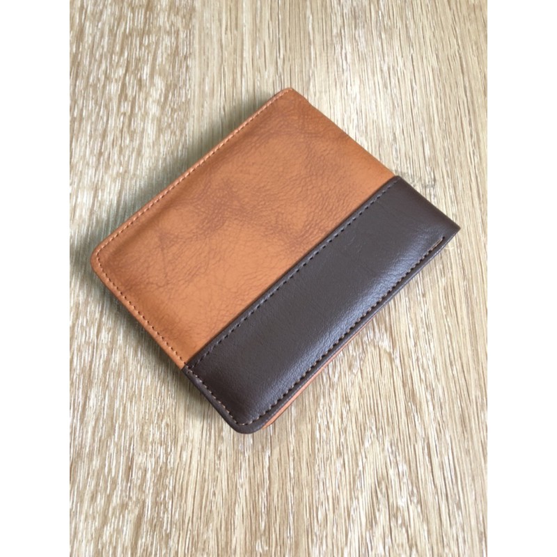DOMPET PRIA KULIT SINTETIS DOMPET PRIA LIPAT DOMPET KARTU DOMPET PRIA KOMBINASI DOMPET DISTRO COWOK