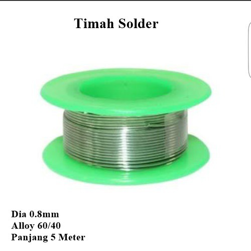 Kawat Timah Solder 5Meter KAWAT SOLDER