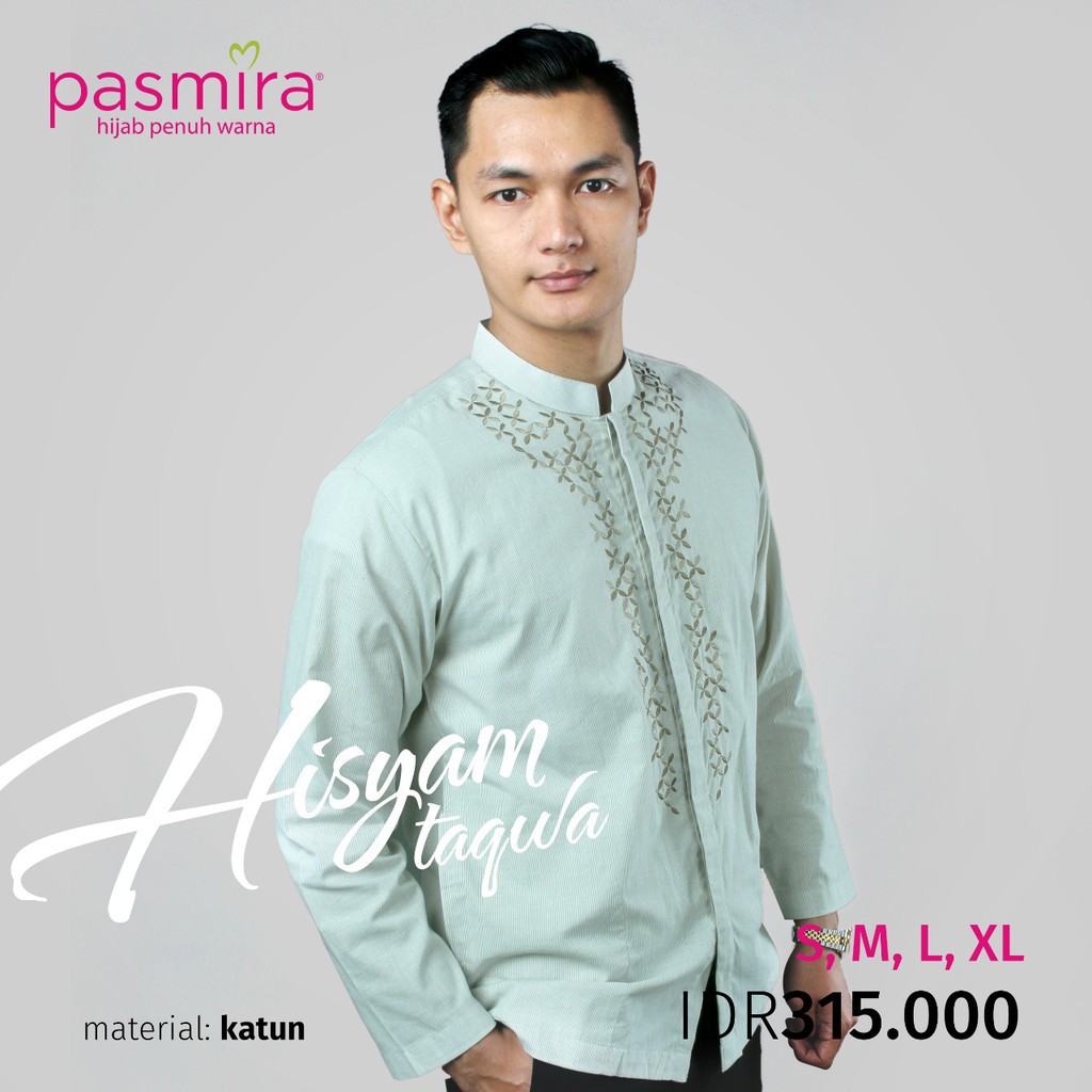 BAJU KOKO DEWASA, PAKAIAN MUSLIM PRIA - PASMIRA HISYAM//