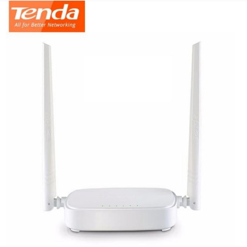 Tenda N301 Router Wireless 300Mbps Easy setup 2 Antena-white