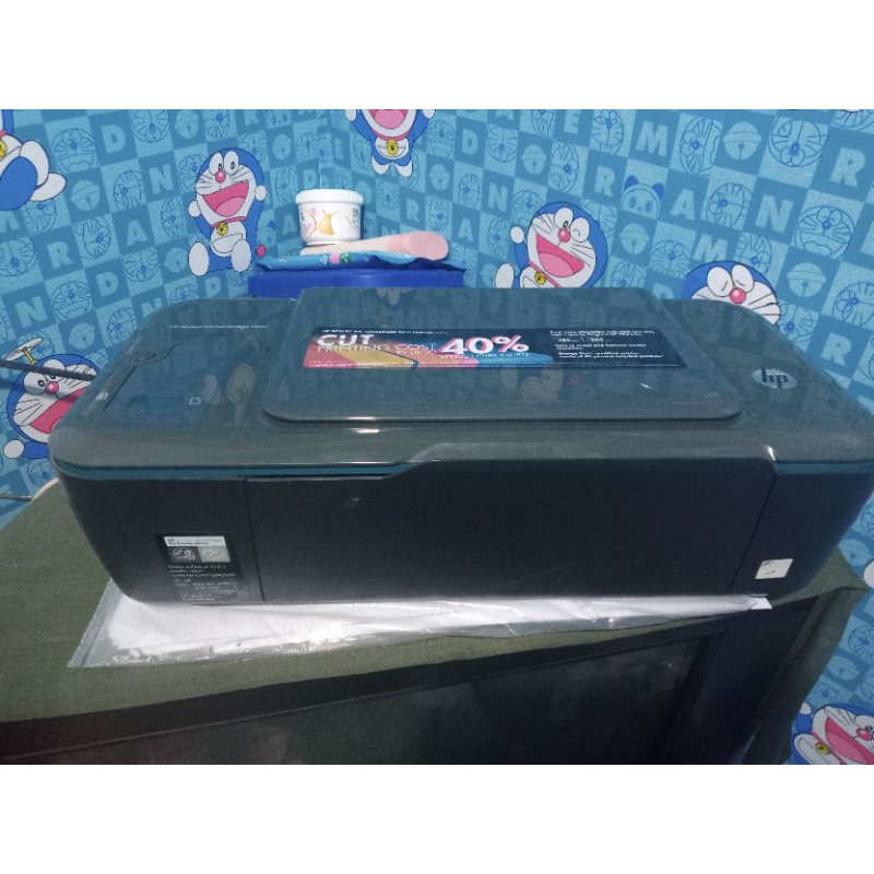 mesin printer hp Deskjet ink Advantage 2021 garansi barang berfungsi normal