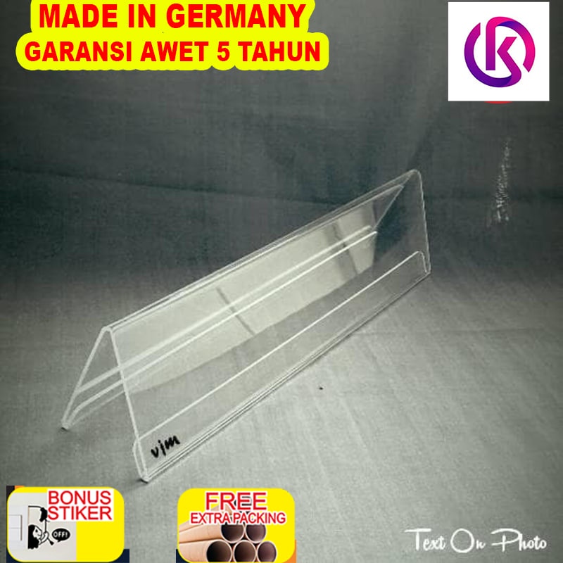 

Promo acrylic NAME TAG 8x30