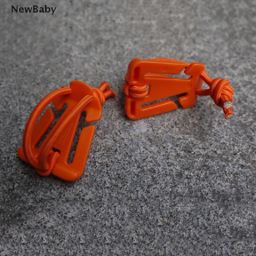 Newbaby 1Pc Klip Gesper Gantung Tali Elastis Taktis Untuk Tas Backpack