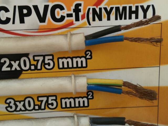 Kabel Serabut NYMHY/NYYHY 2x0,75mm x 25M KITANI (Standar SNI)