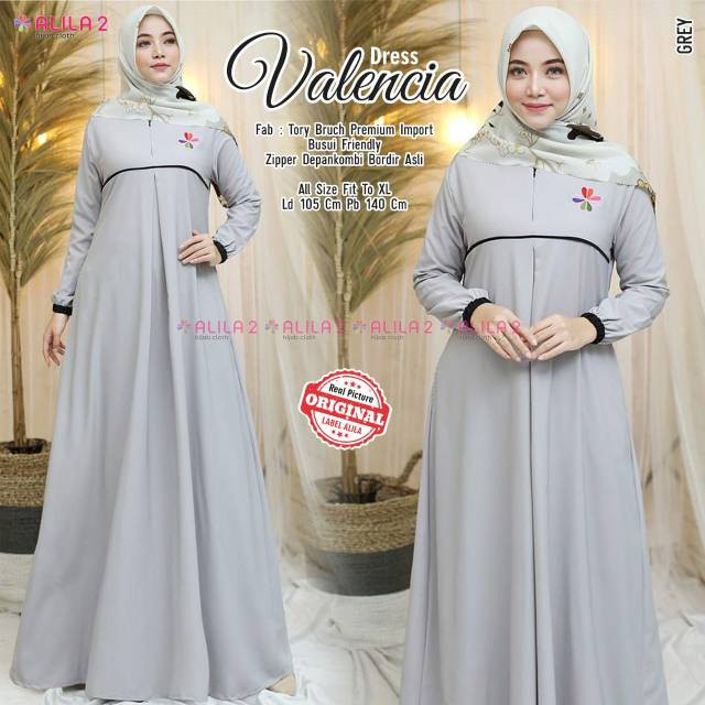 VALENCIA DRESS BY ALILA HIJAB FASHION