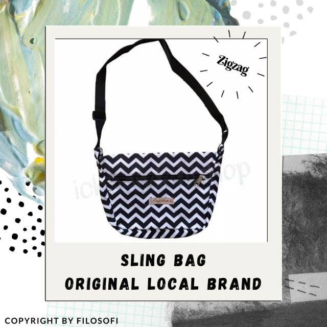 Sling Bag Tropical (Tas kekinian lokal brand)