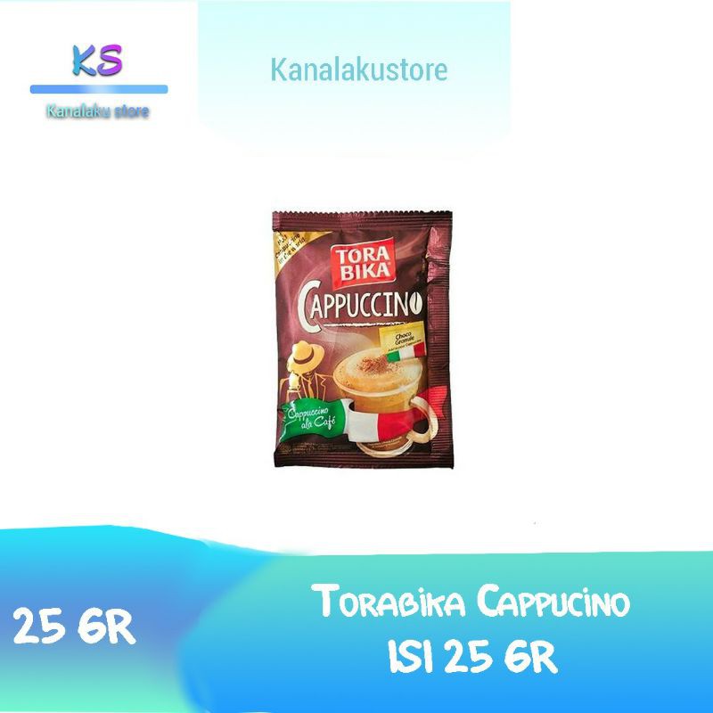 

TORABIKA CAPUCCINO SACHET 25 GRAM ×( 10 SACHET)