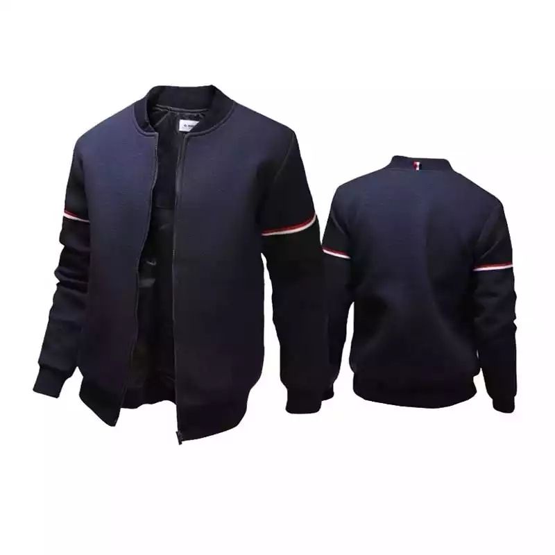 jaket pria musim dingin/jaket bisbol kerah berdiri/jaket motor /jaket harian