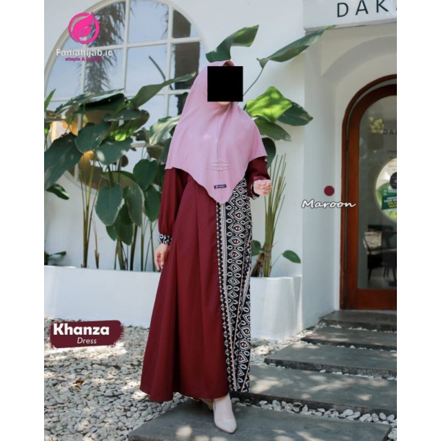 KHANZA DRESS BATIK BY FANIA HIJAB