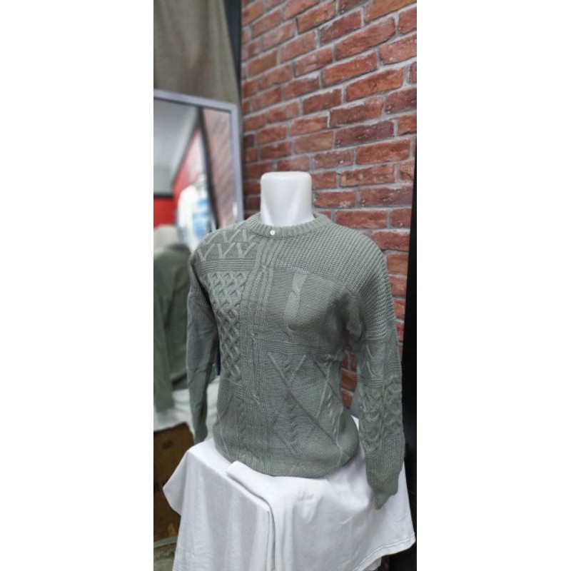 Pakaian pria//Sweater rajut pria//Brand Ax House
