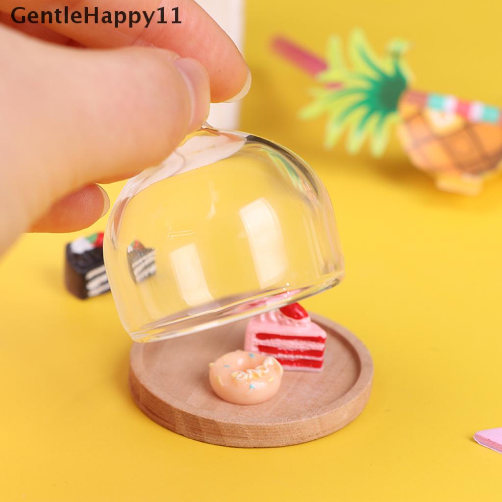 Gentlehappy Mainan Miniatur Toples Permen / Dessert / Buah Skala 1: 12 Untuk Dekorasi Rumah Boneka