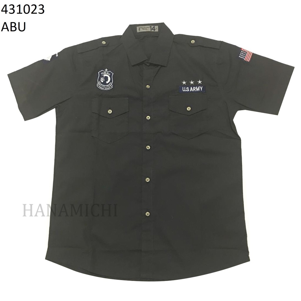 Hanamichi 431023 Baju Kemeja Anak Lengan Pendek