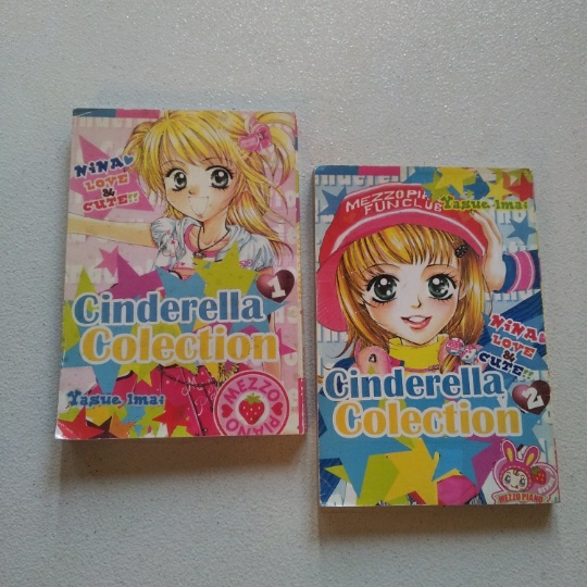 Paket 2 Komik  Cinderella Collection Nina Love & Cute No 1&2 - Yasue Imai