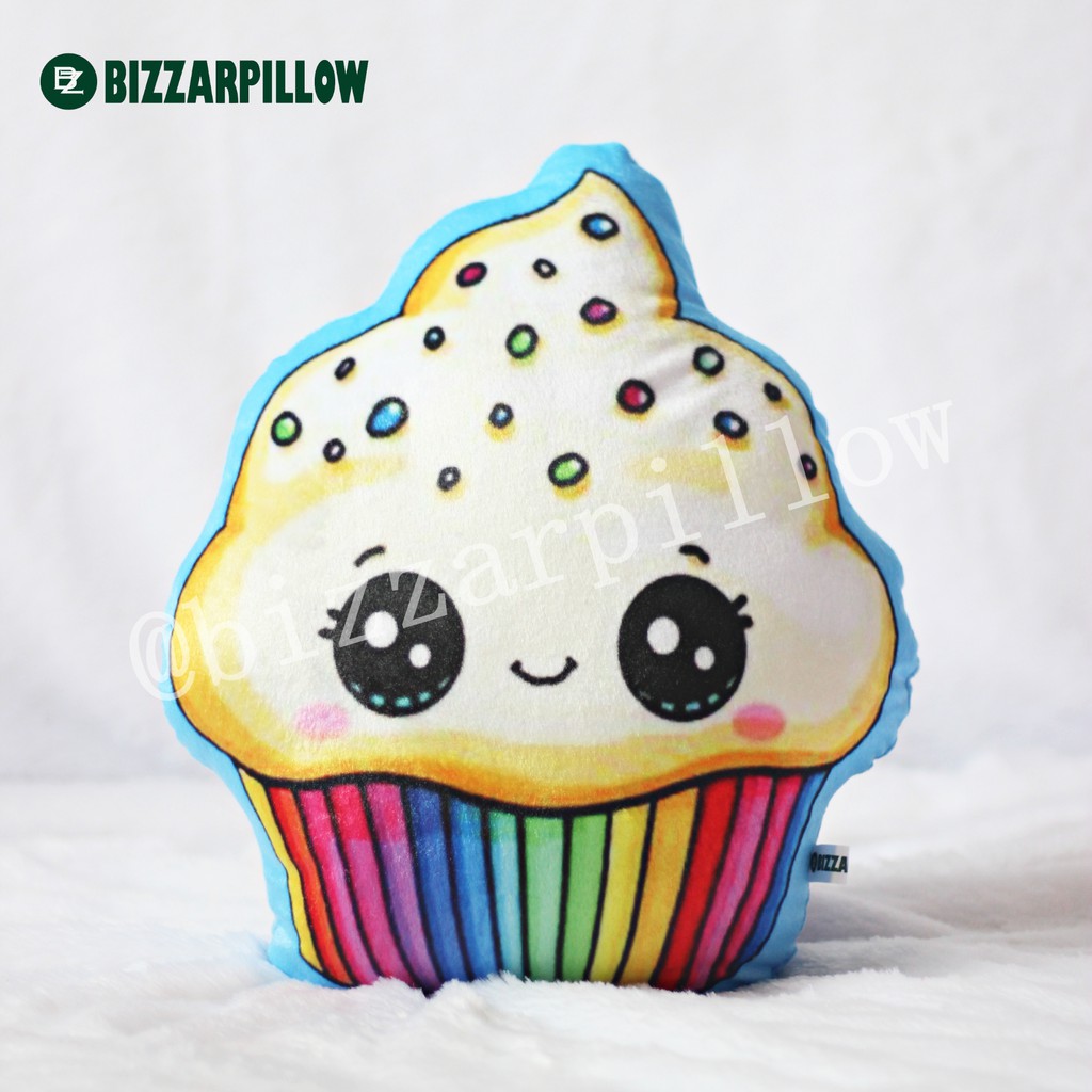 Bizzarpillow Bantal Sofa Motif Cupcake size M BZ141