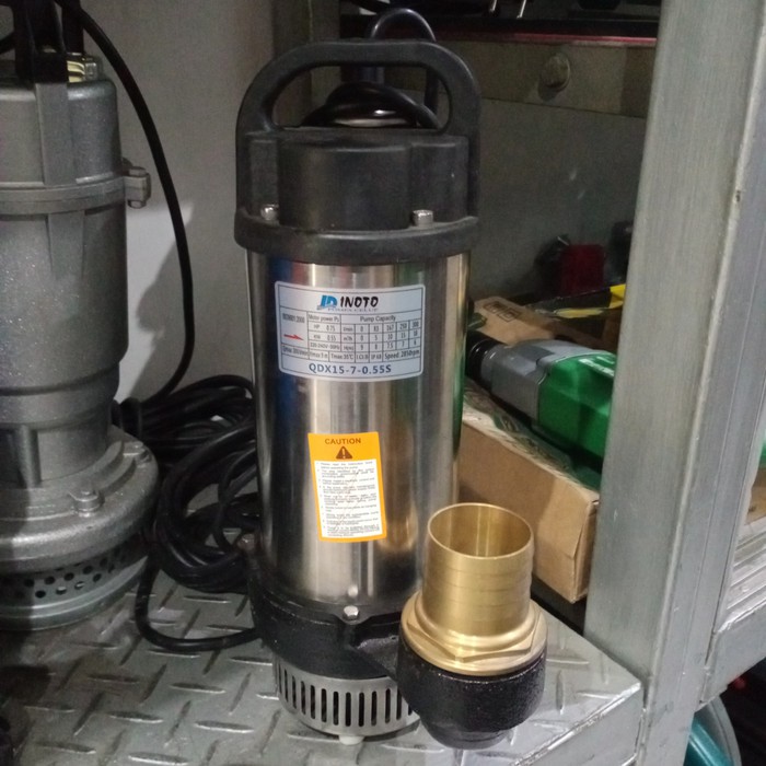 Inoto Mesin Pompa Air Celup QDX 15 - 7 0.55S 2 Inch 8 Meter