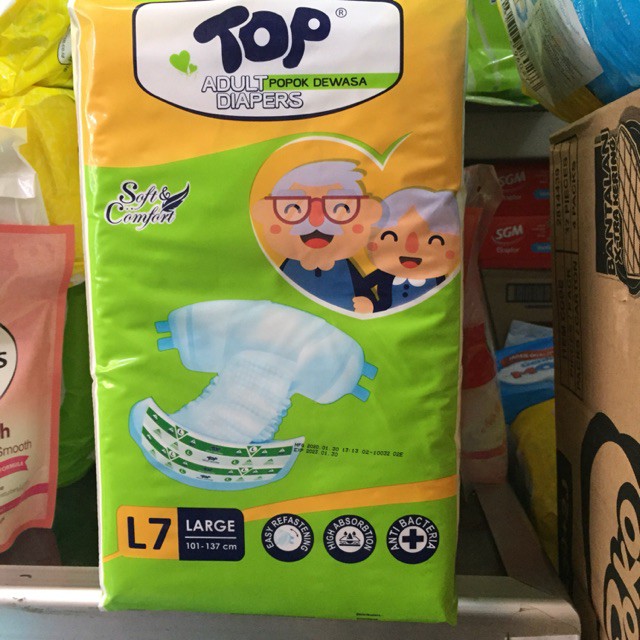 TOP  ADULT DIAPERS M8 L7 XL6