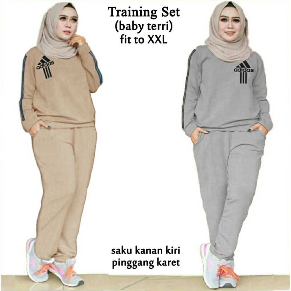 CTN Baju Setelan training ANDIN Terlaris best seller