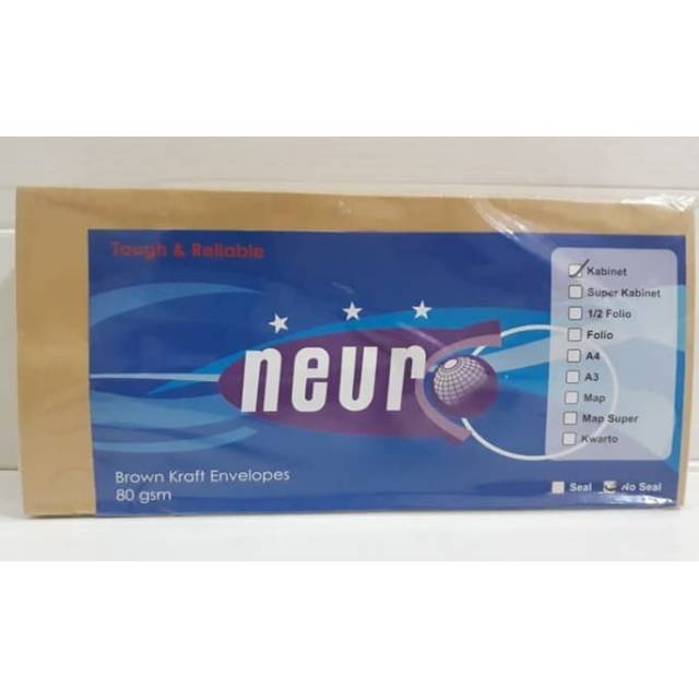 

amplop surat coklat KABINET neuro PER lmbr