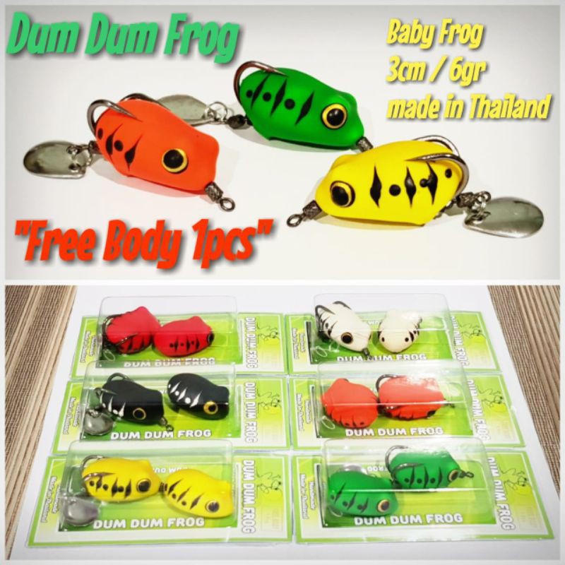 Umpan Dum Dum Frog Baby frog