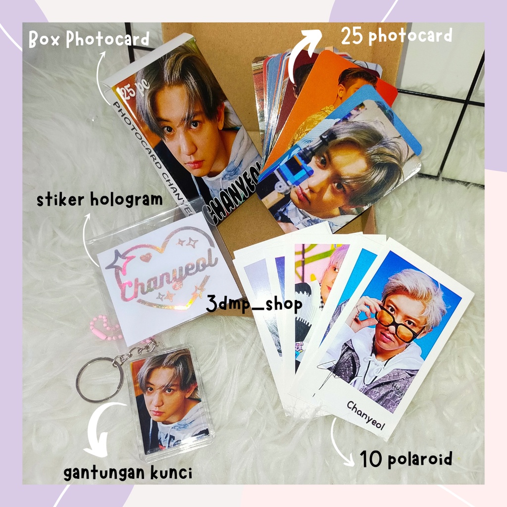 Hampers gift kado ultah exo chanyeol baekhyun suho kai do kyungsoo