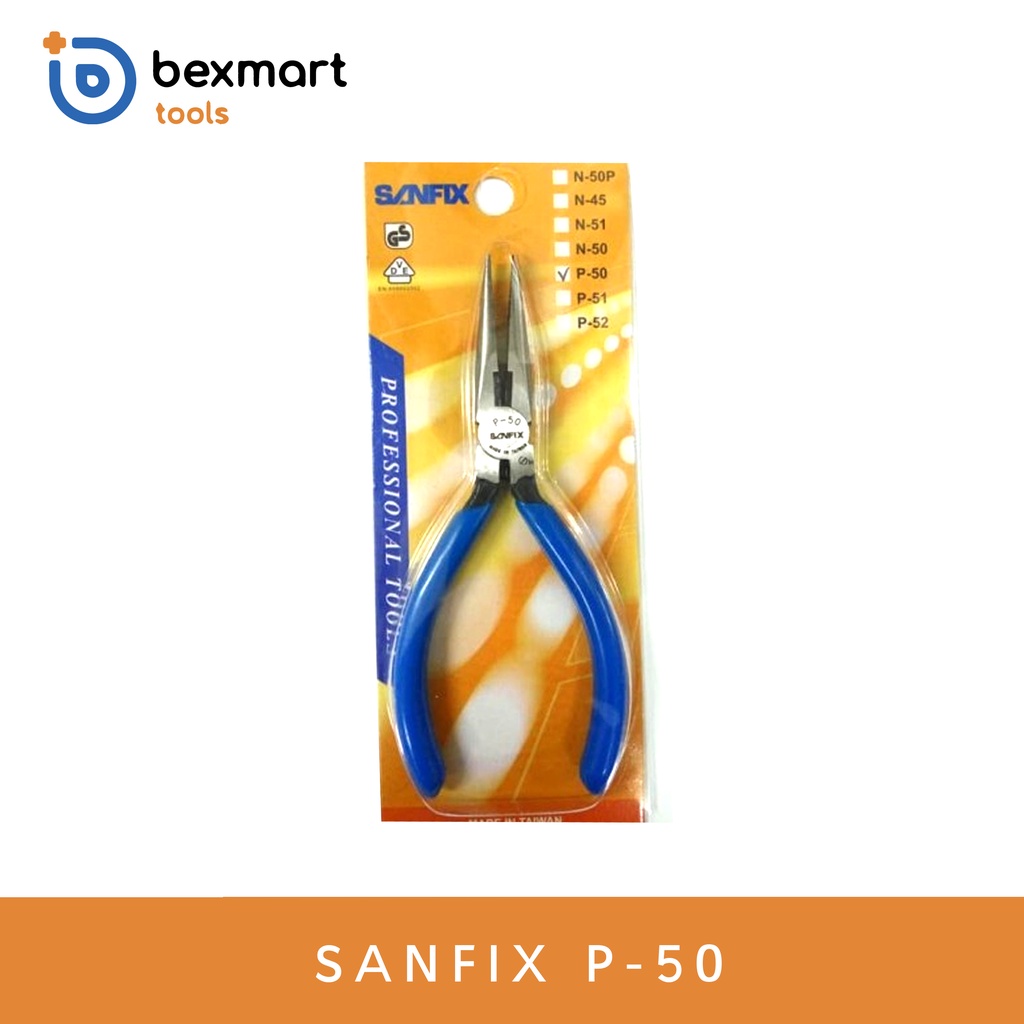 Tang Lancip Kecil Sanfix P-50