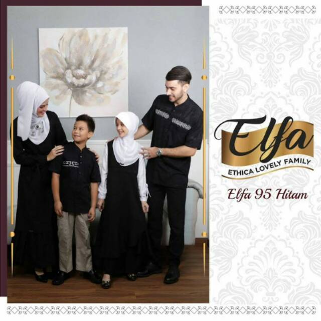 Sarimbit Elfa 95 Hitam by Ethica