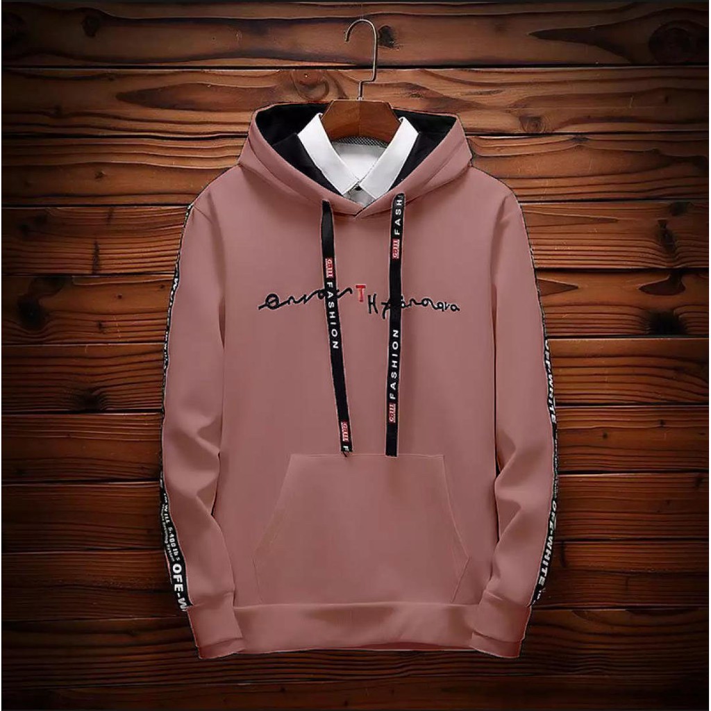 Deas Offwhite Hoodie - Jaket Hoodie Pria dan Wanita