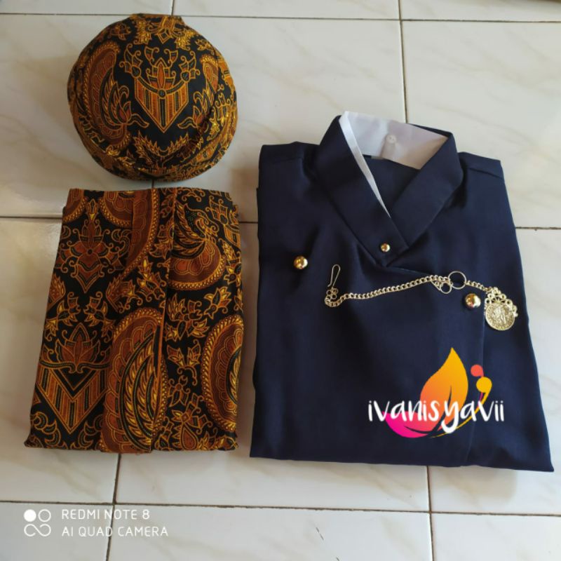 Baju Manggolo/ Baju Pagar Bagus (BONUS) Benggol Beskap