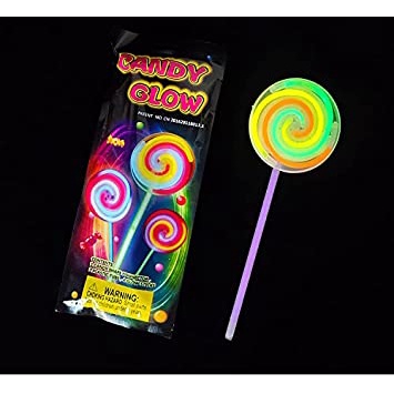 MAINAN Lollipop Glow Stick Candy Glow