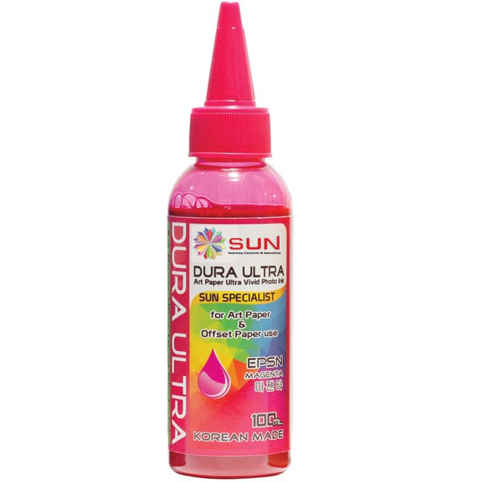 SUN ART PAPER INK 100 ml - Tinta DURA ULTRA MAGENTA