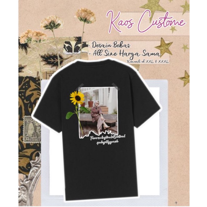 KAOS FOTO / KAOS VIRAL / KAOS CUSTOM