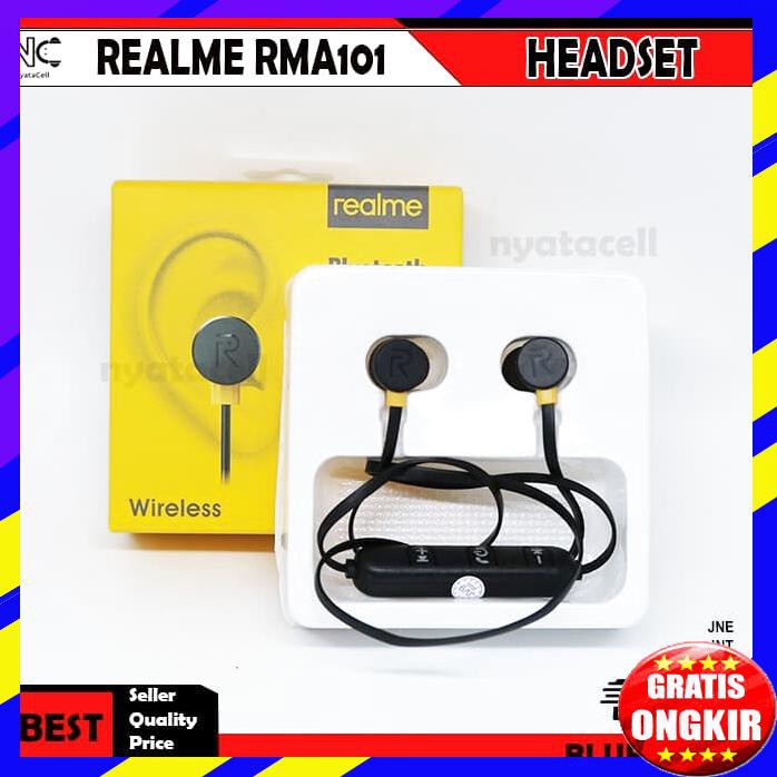 ACC HP REALME BUDS WIRELESS RMA101 HEADSET BLUETOOTH EARPHONE HANDSFREE
