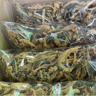 

Sekar_Shop07 (250Gr)Keripik Belut Goreng Garing Renyah Kresssss 1/4 Kg