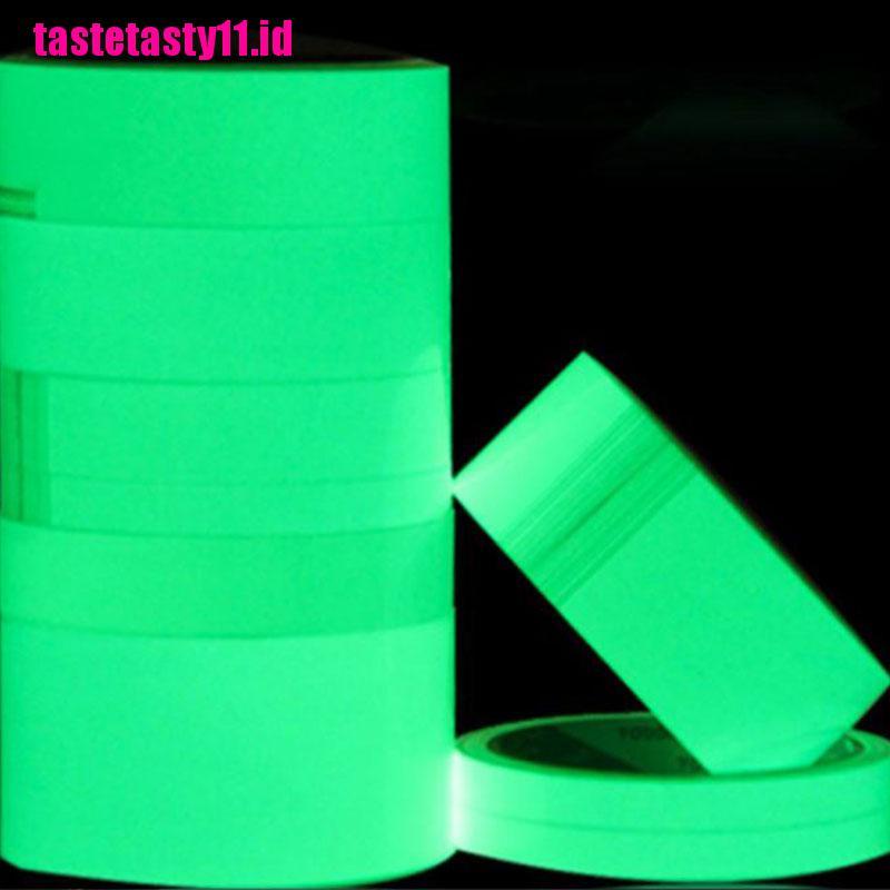 【TTID】Glow In The Dark Sticker Tape Luminous Fluorescent Night Safety Warning D