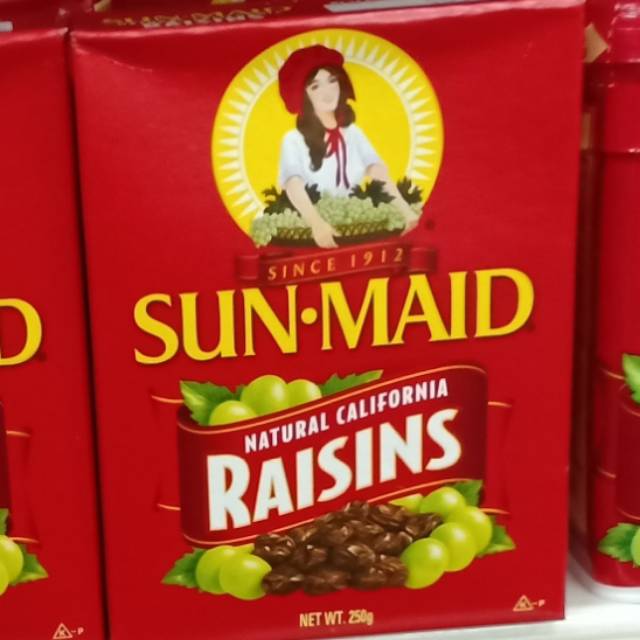 

Sun - Maud Raisins Natural California 250 gram