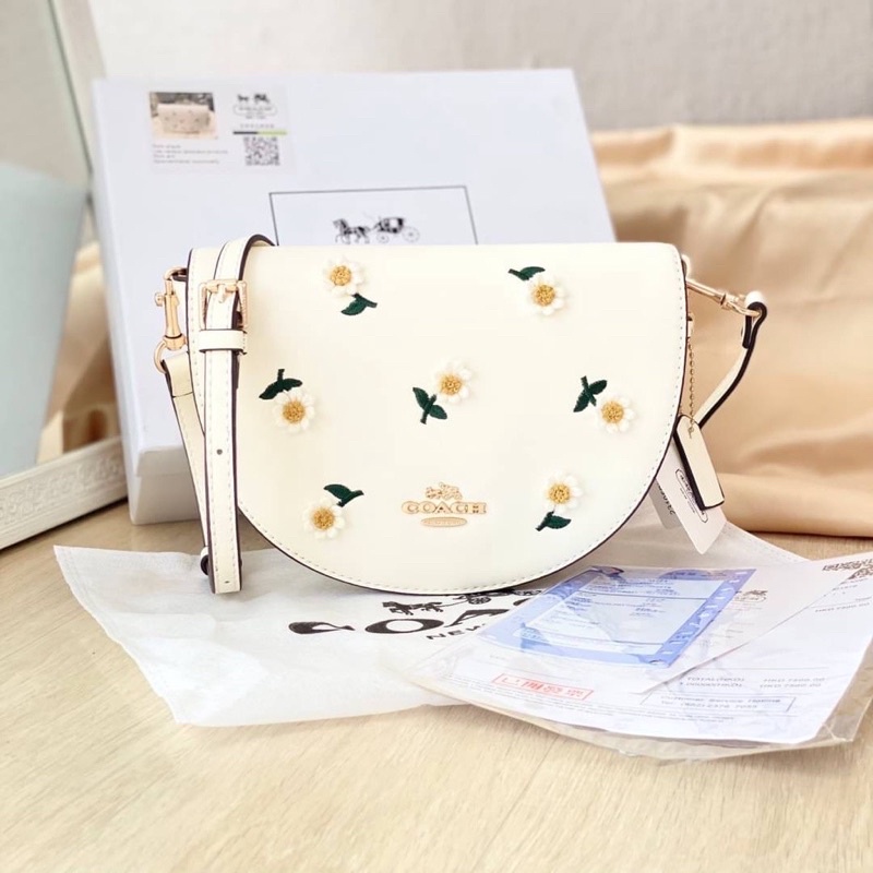 Bag Coach Semi Circle Sunflower Premium