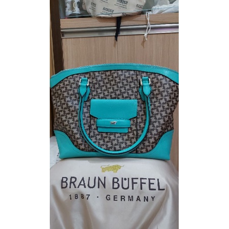 PRELOVED_ORIGINAL Braun Buffel Bag Tosca & Choco_Jual rugi tas Braun Buffel authentic