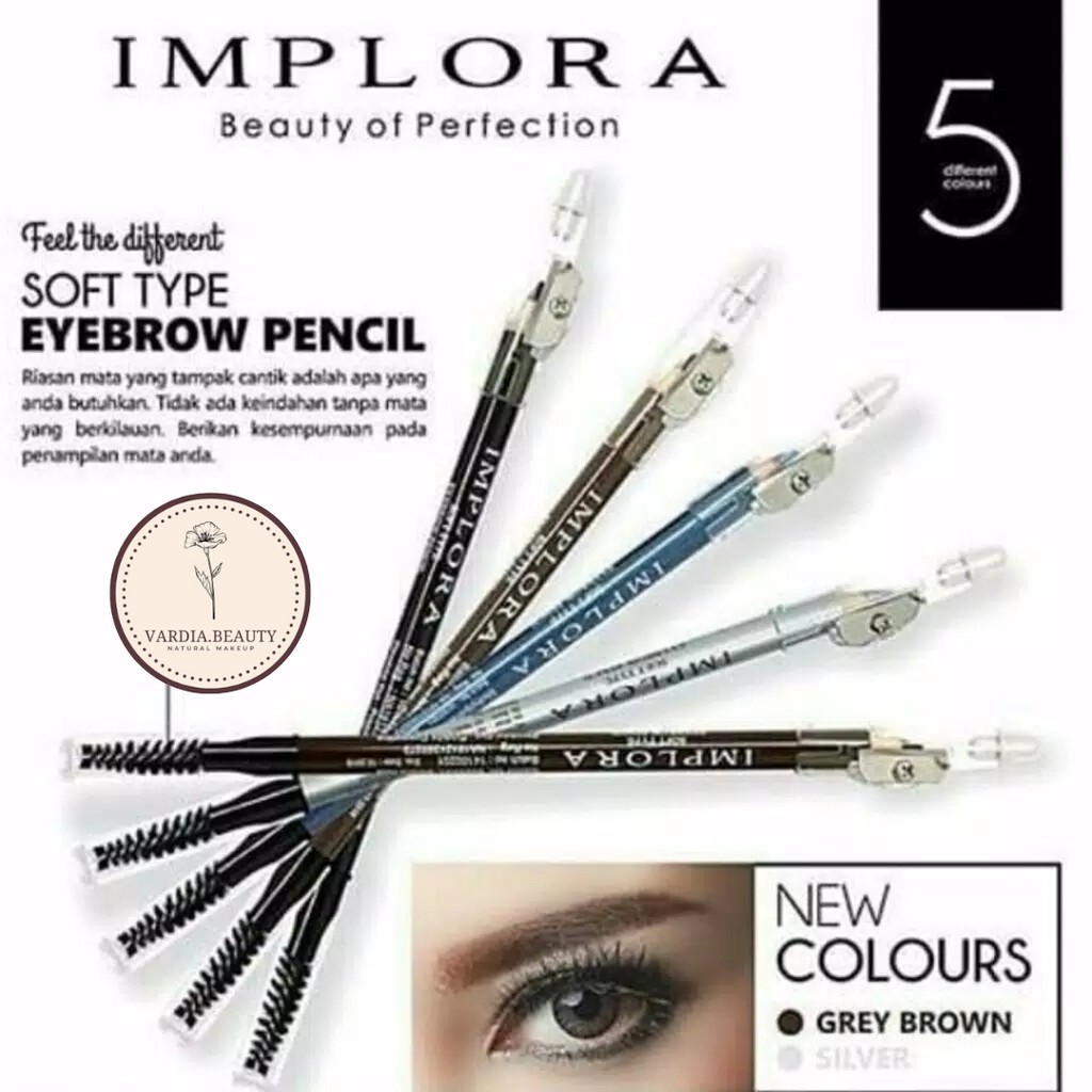 Pensil Alis Implora / Celak / Grey Brown