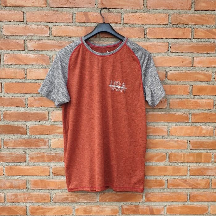 AEUSA Flex Tshirt BIGSIZE - Kaos Olahraga Pria JUMBO SIZE 81