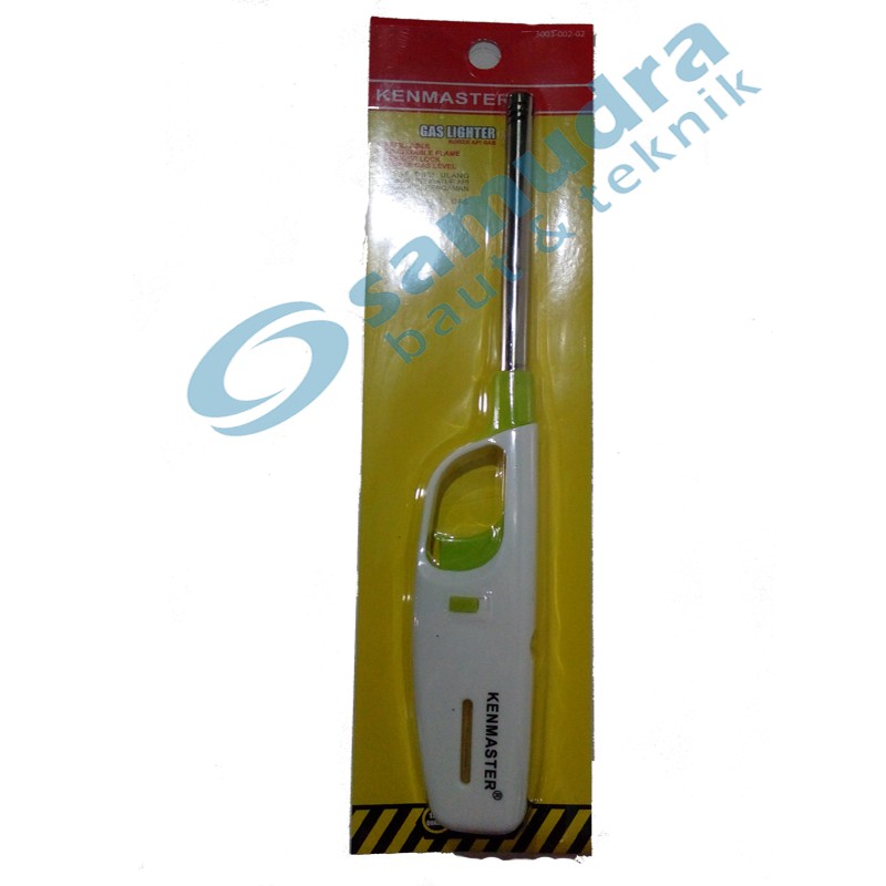Gas Lighter D KENMASTER - Putih / Korek Api Gas Pemantik Kompor